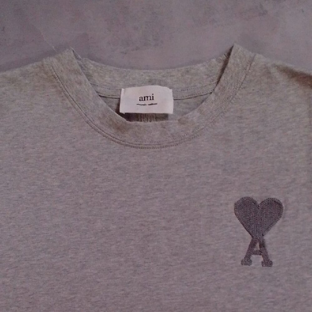 AMI Paris Ami de Coeur organic cotton T-shirt - Picture 4 of 8